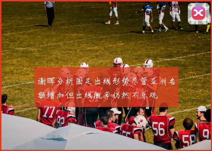 谢晖分析国足出线形势尽管亚洲名额增加但出线概率仍然不乐观